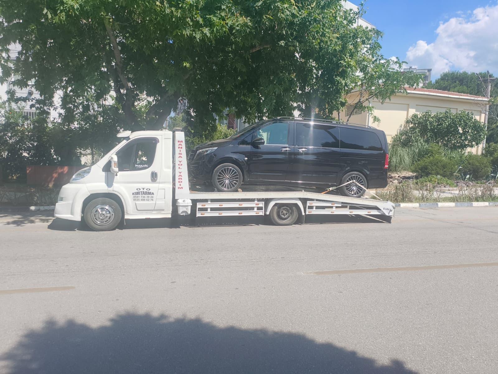 Manisa Yol Yardım çekici yan görünüm